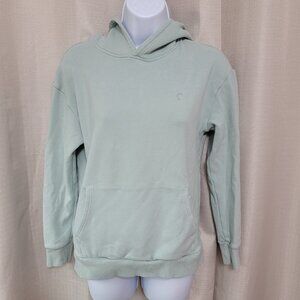 Zyia Active Hooded Sweatshirt Women's Size XS Mint Green Pullover